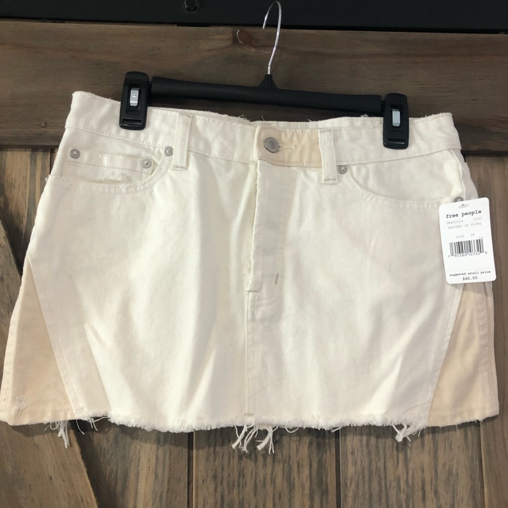 NWT!! Free People Denim Skirt